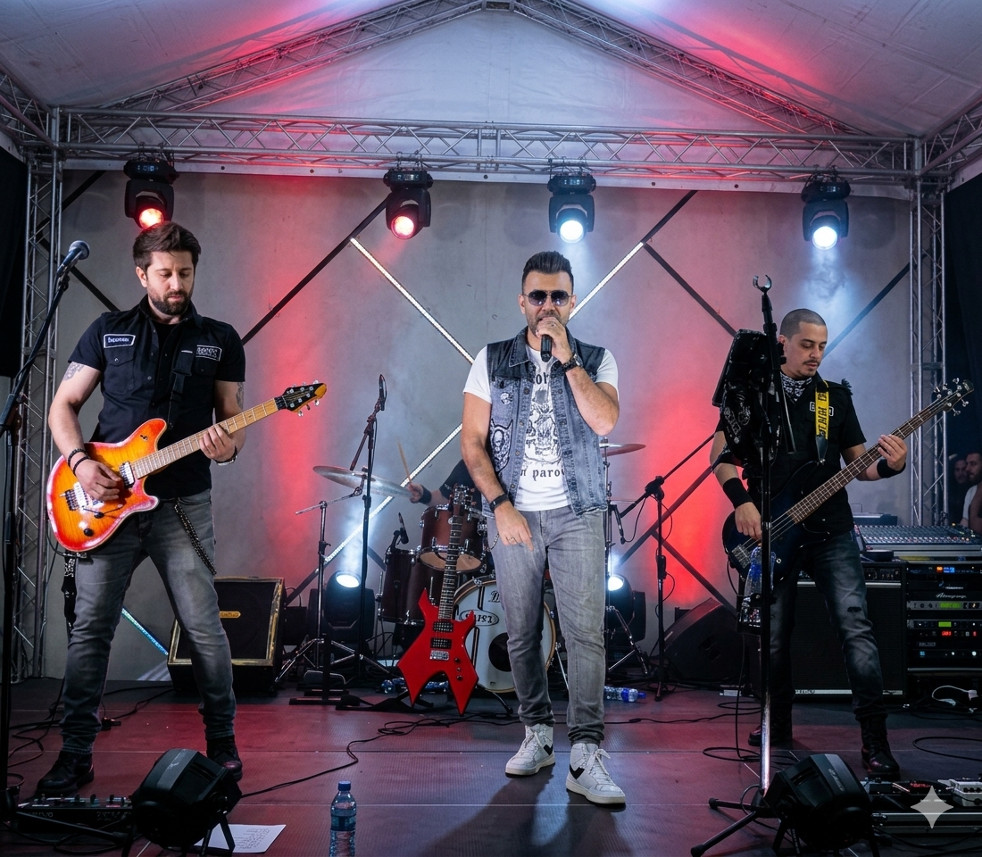 Street Rockets em evento corporativo ao ar livre